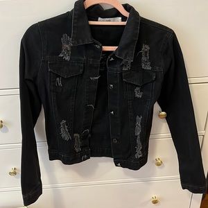 Adika vintage black jean jacket